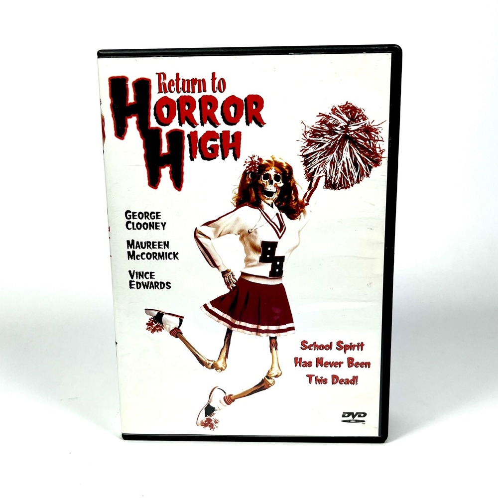 Return to Horror High DVD George Clooney Maureen McCormick Slasher Comedy Vinta
